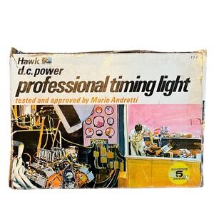 Professional Timing Light Hawk d.c. Power Mechanic Tools Andretti Cars Vintage